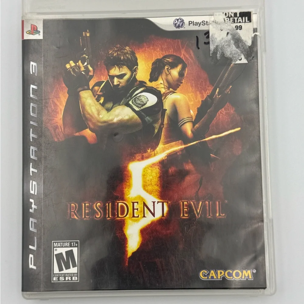 Resident Evil 5‎ PS3 PlayStation 3 Game Capcom Tested Working